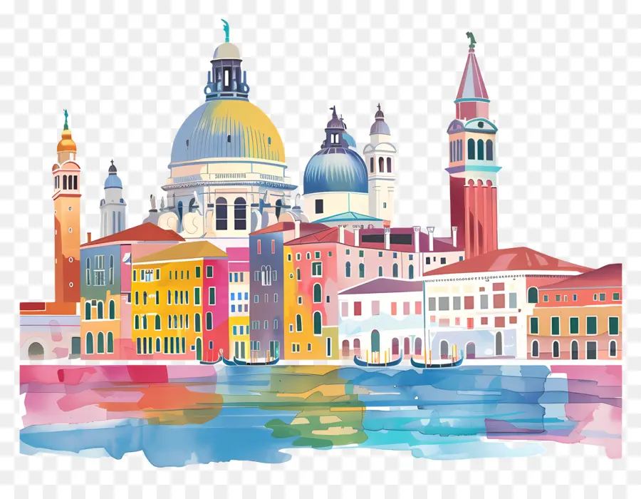 Italia Venesia，Cakrawala Kota PNG