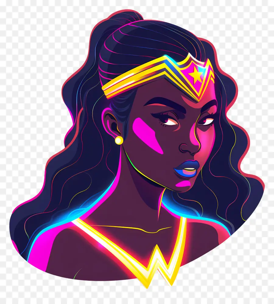 Nubia Wonder Woman，Wanita Kulit Hitam PNG