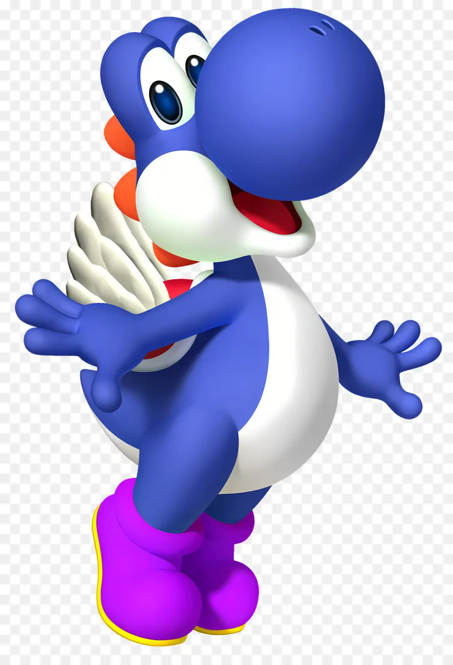 Makhluk Biru，Yoshi Biru PNG