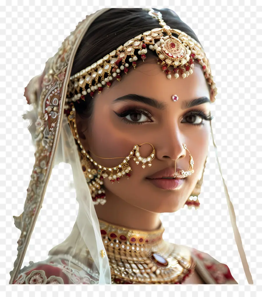Pernikahan Hindu，Pengantin India PNG