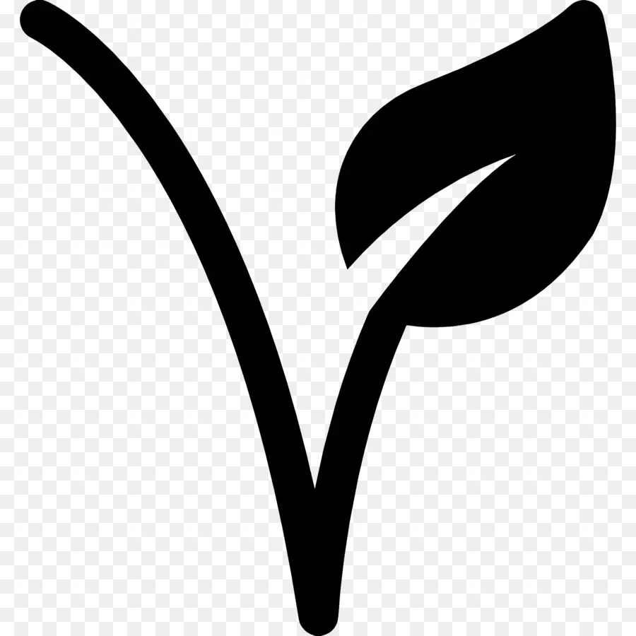 Simbol Vegetarian，Daun PNG
