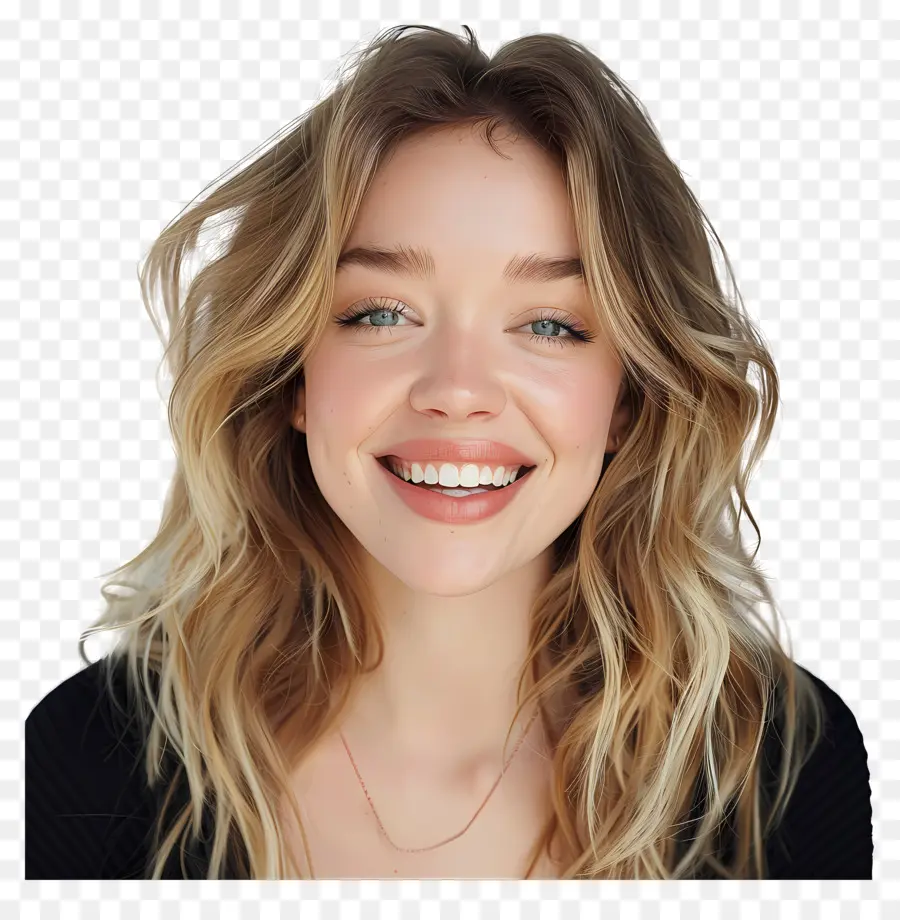 Sydney Sweeney，Wanita Pirang Tersenyum PNG