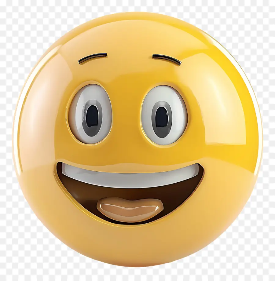 Emoji，Wajah Tersenyum PNG