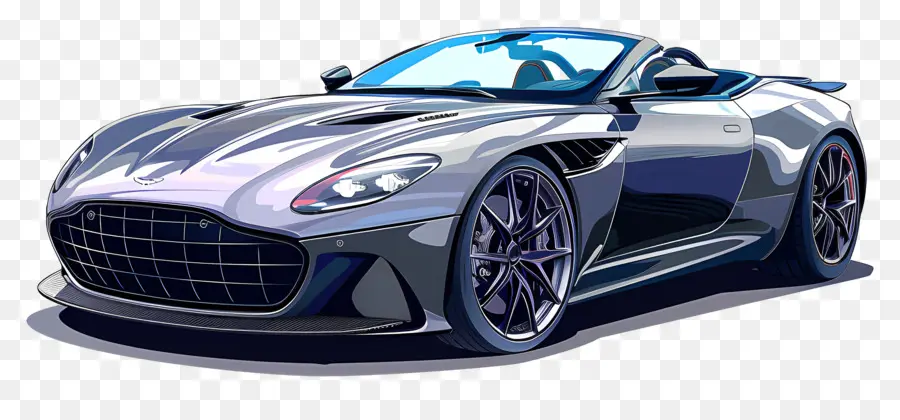 Aston Martin V12 Speedster，Mobil Sport Futuristik PNG