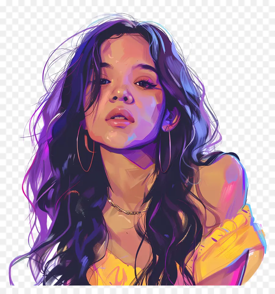 Jenna Ortega，Potret Wanita PNG