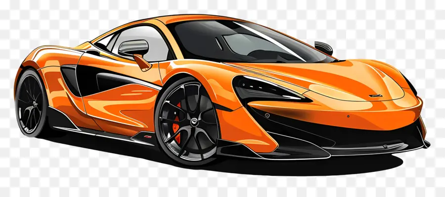 Mclaren Artura，Mobil Sport Oranye PNG