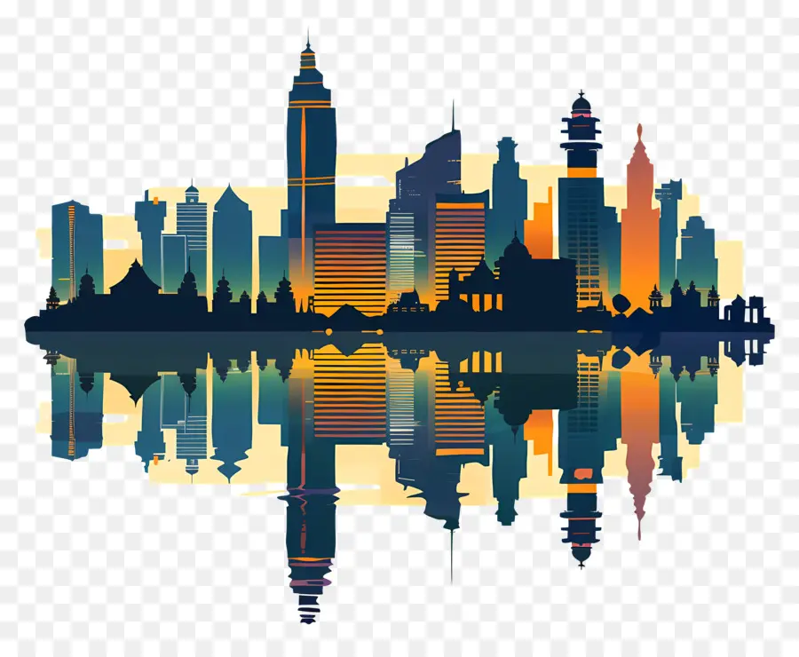 Jakarta，Refleksi Pemandangan Kota PNG