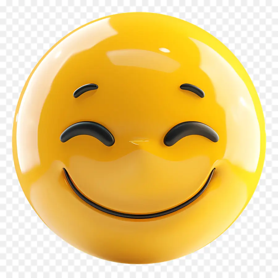 Emoji，Wajah Tersenyum PNG