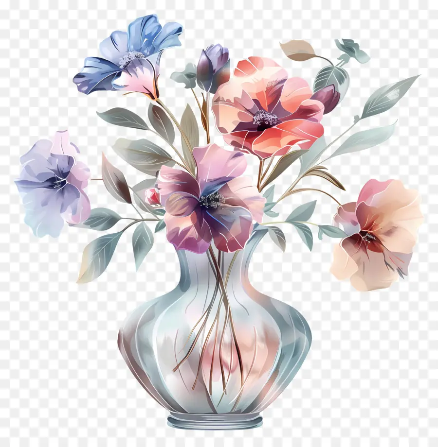 Vas Dengan Bunga，Karangan Bunga PNG