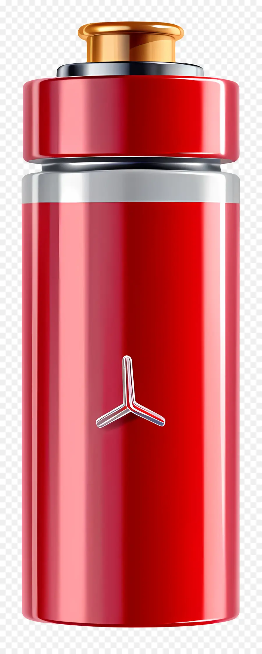 Baterai，Wadah Silinder Merah PNG