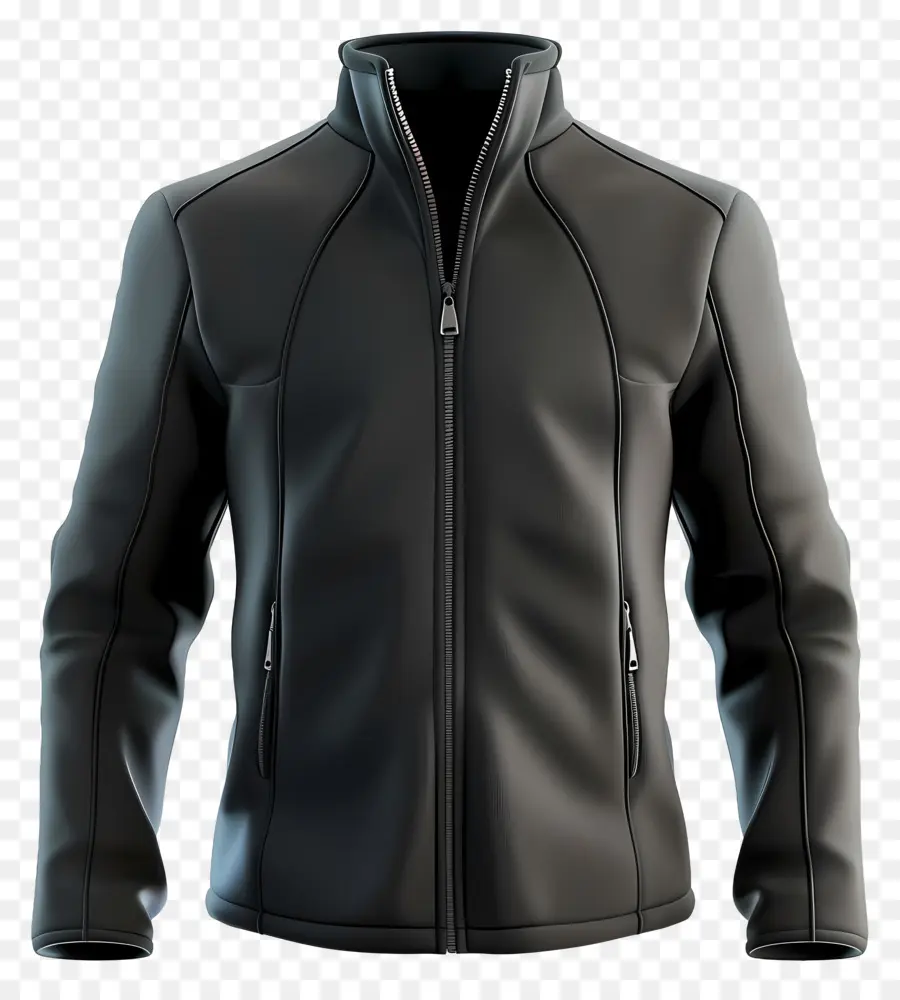 Jaket，Jaket Hitam PNG