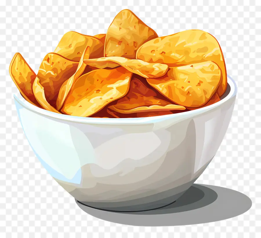 Semangkuk Keripik，Nacho PNG