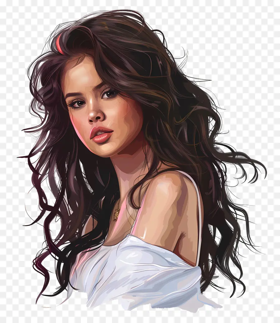 Selena Gomez，Potret Wanita PNG