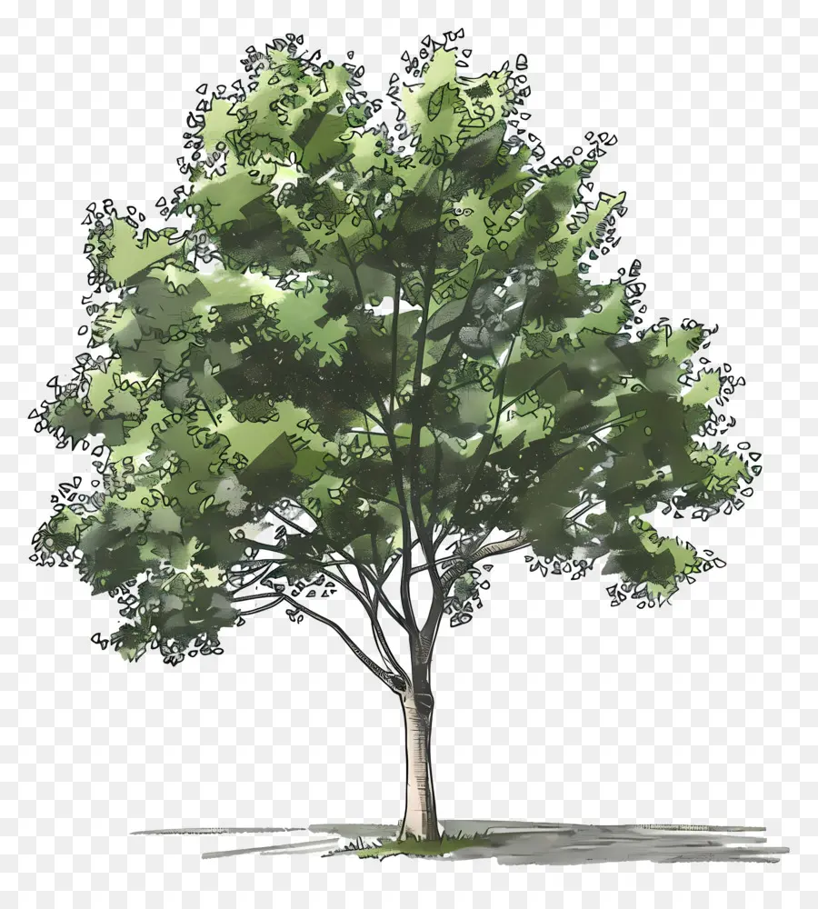 Pohon Elm，Pohon PNG