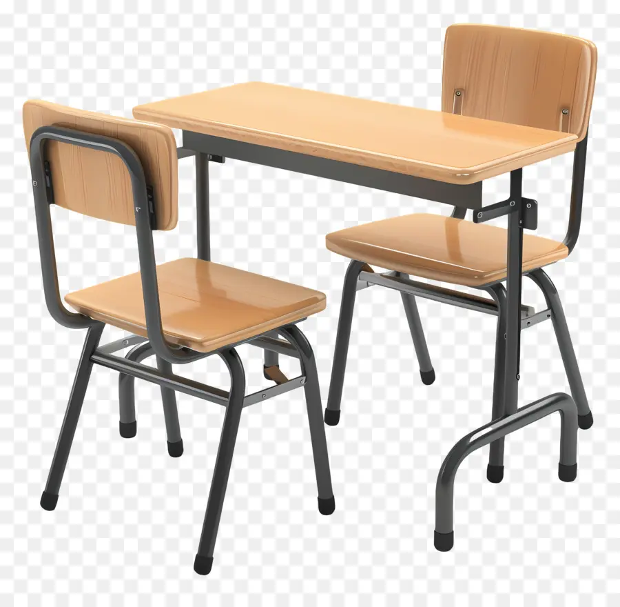 Meja Dan Kursi Kelas，Meja Sekolah PNG