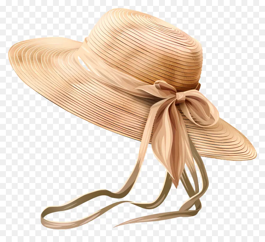 Topi Matahari Jerami，Topi Jerami PNG