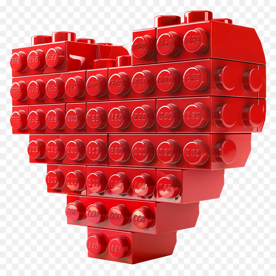 Lego Hati Merah，Jantung PNG