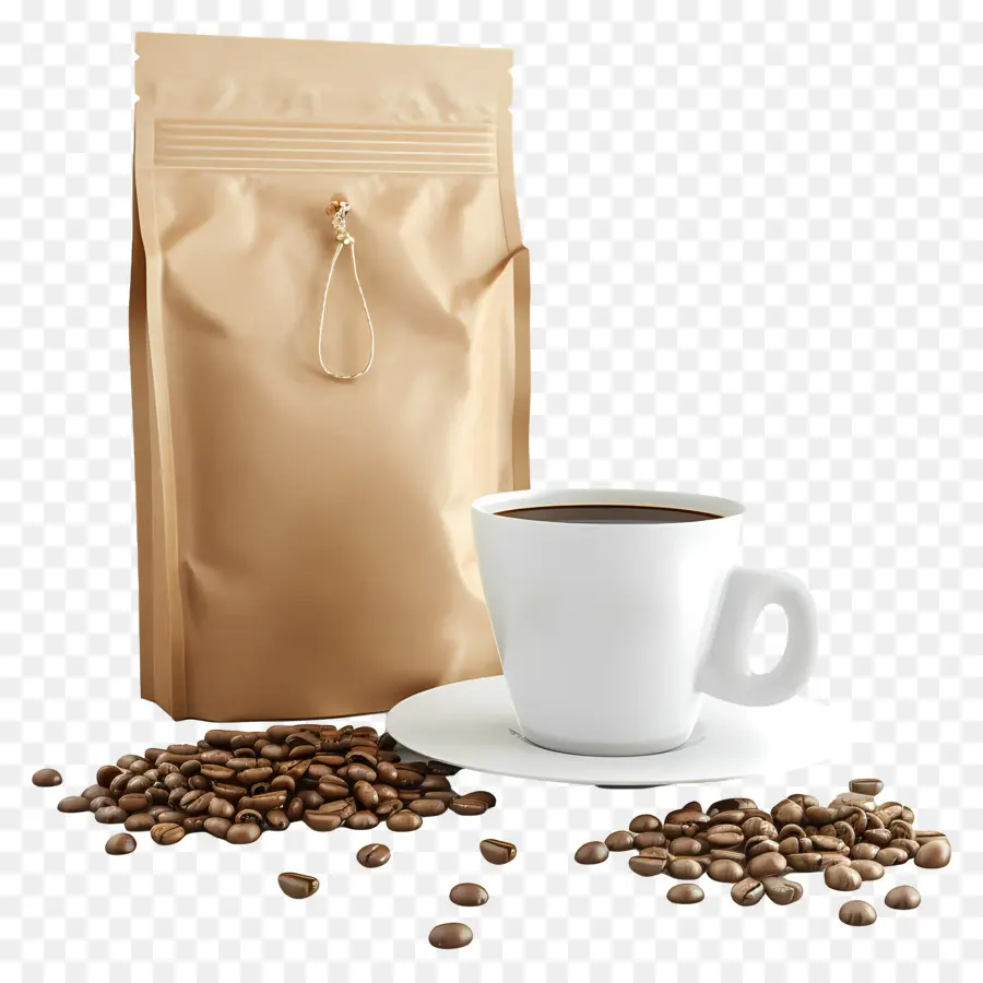 Bungkus Kopi，Cangkir Kopi PNG