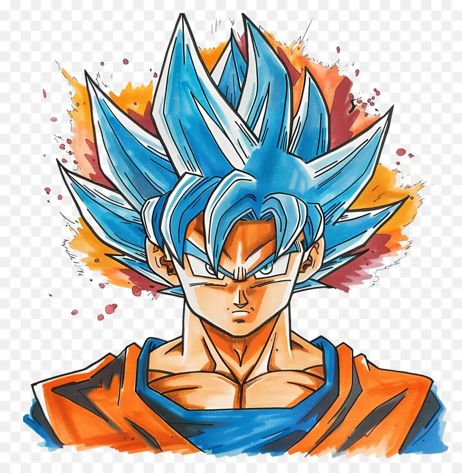 Son Goku，Karakter Anime PNG