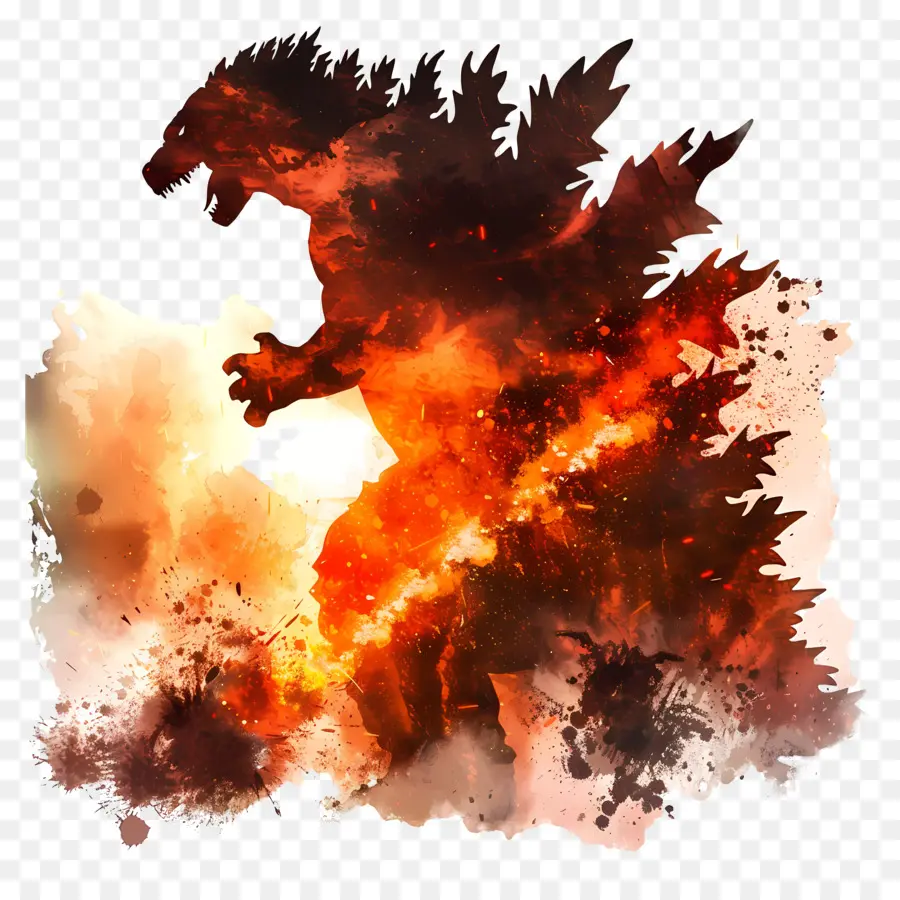 Godzilla，Setan PNG