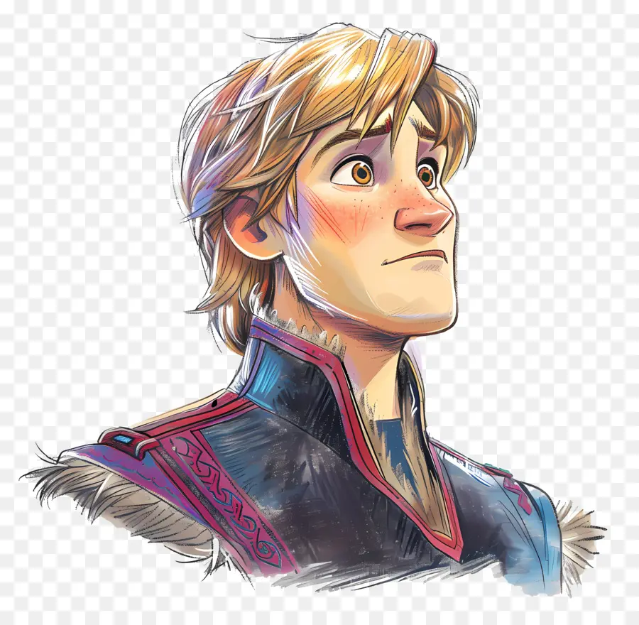 Pangeran Kristoff，Karakter Animasi PNG