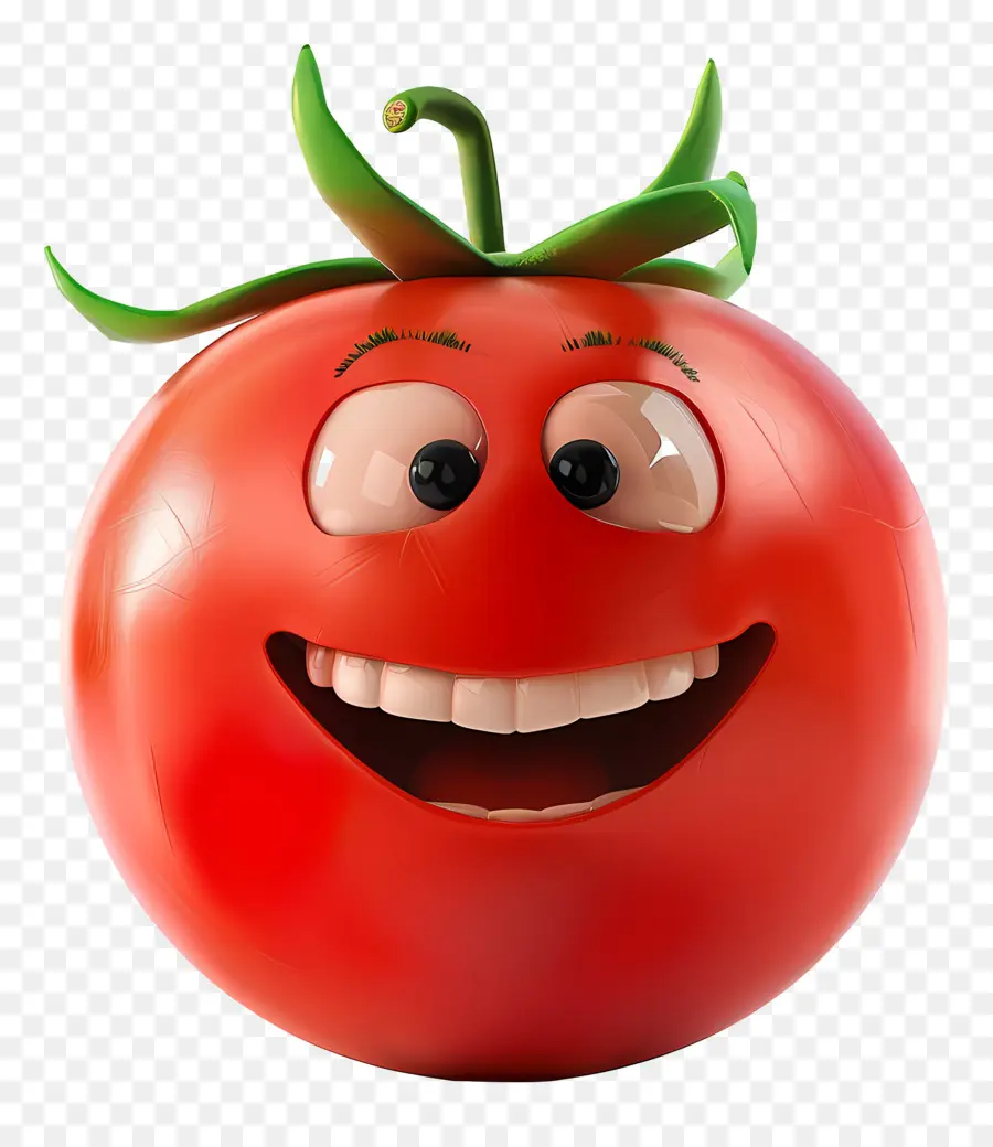 Sayuran Kartun 3d，Kartun Tomat PNG