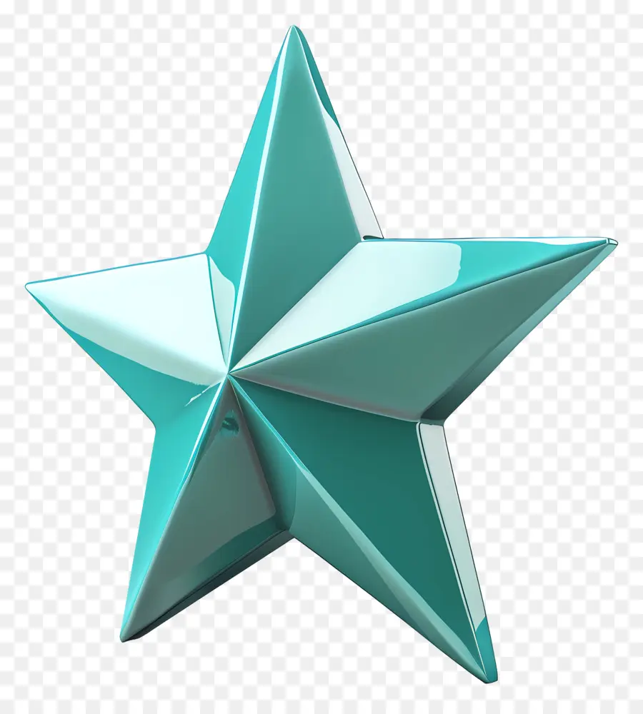 Bintang Pirus，Bintang Hijau PNG