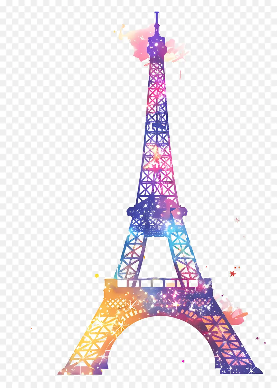 Menara Eiffel Siluet，Menara Eiffel PNG