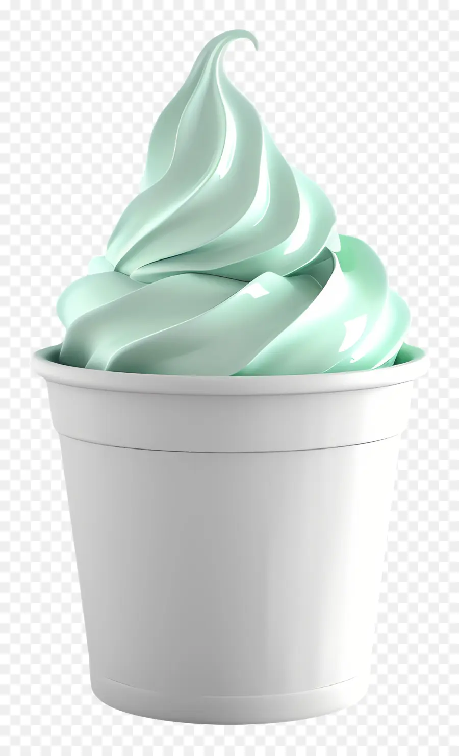 Cangkir Es Krim Mint，Es Krim Mint PNG