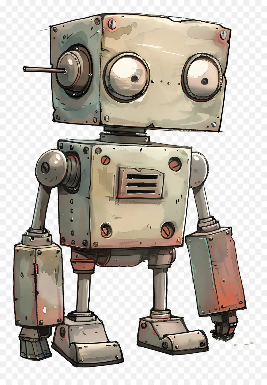 Robot，Logam PNG