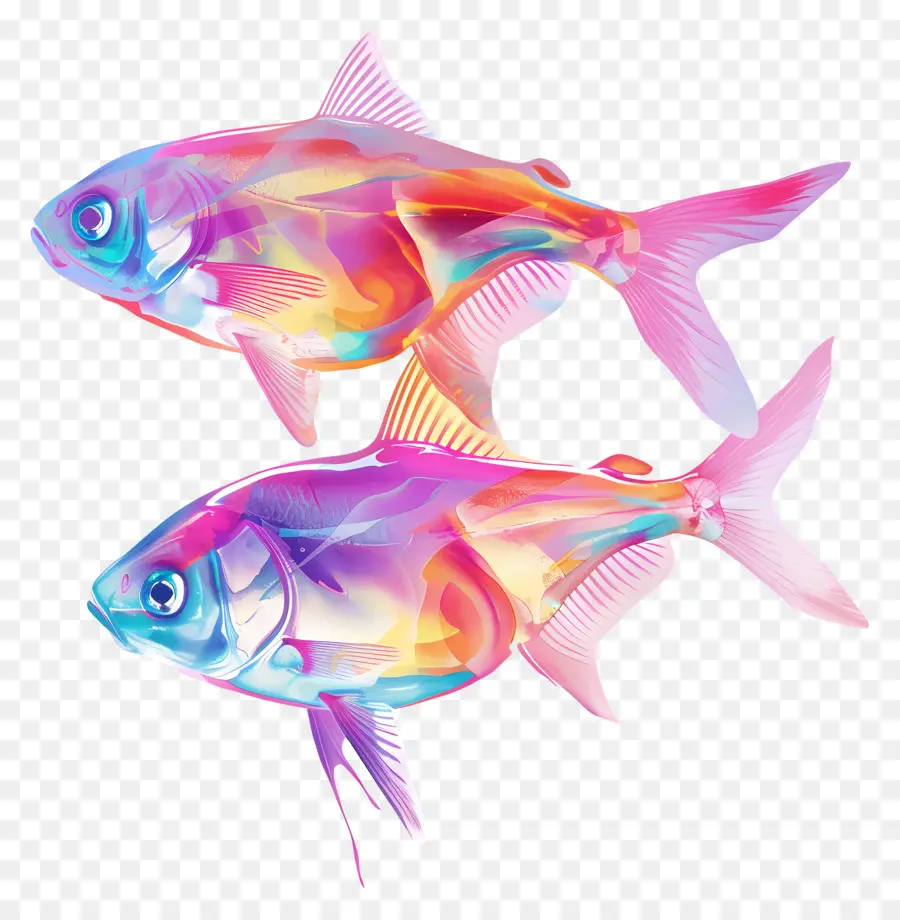 Glofish，Ikan PNG
