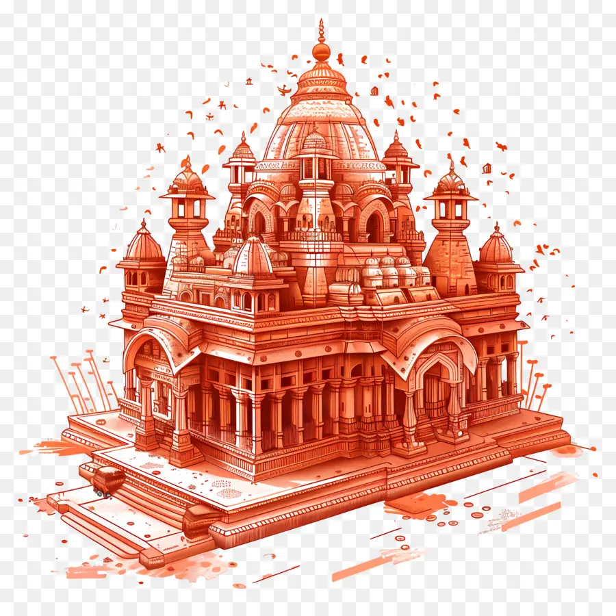 Ram Mandir，Kuil India PNG