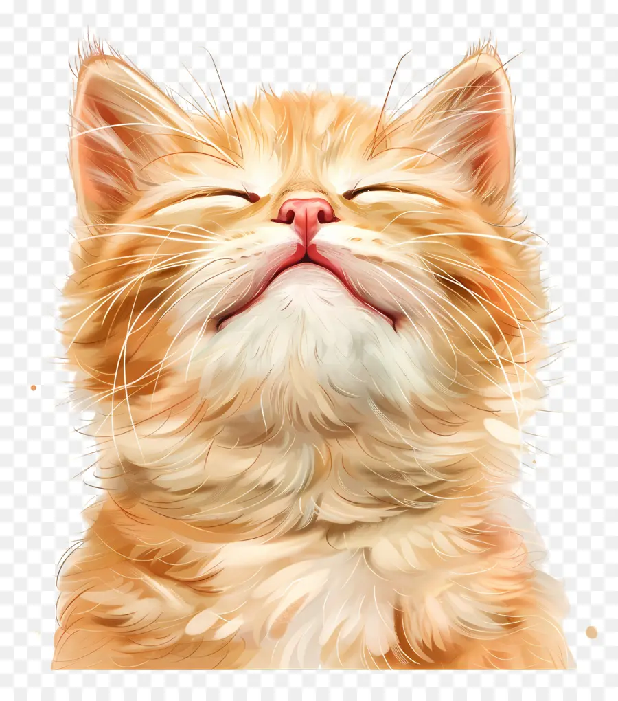 Kucing，Kucing Oranye PNG