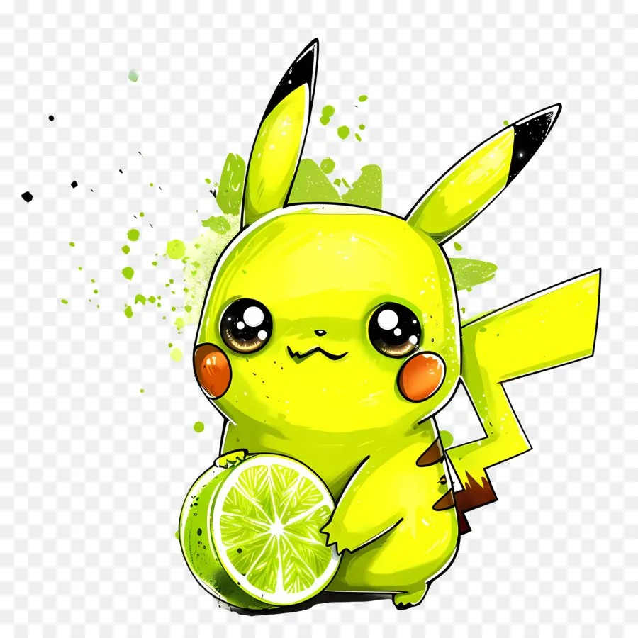 Pikachu，Kuning PNG