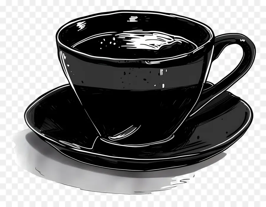 Kopi Hitam，Piala Hitam PNG