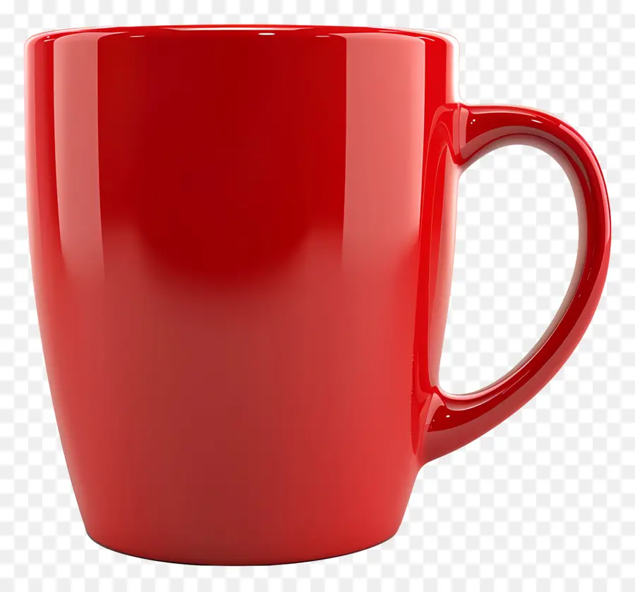 Cangkir Kopi，Mug Merah PNG