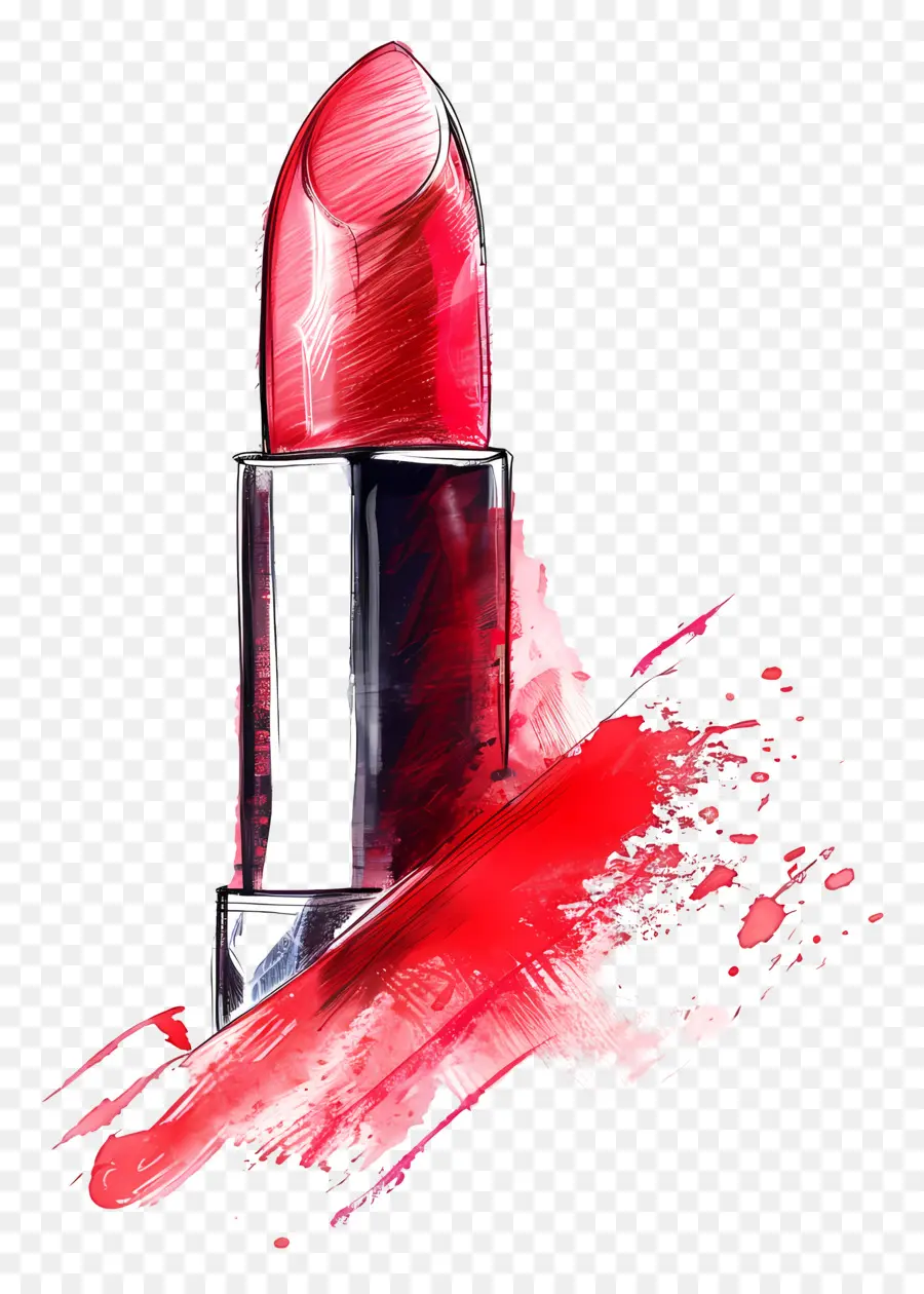 Lipstik，Lipstik Merah PNG