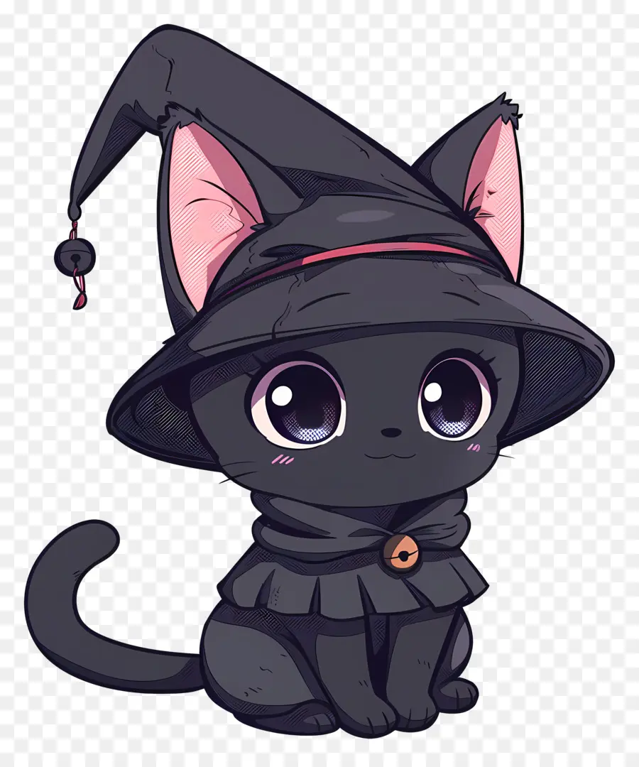 Kuromi，Kucing Hitam PNG