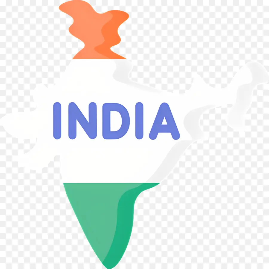 India Peta，India PNG