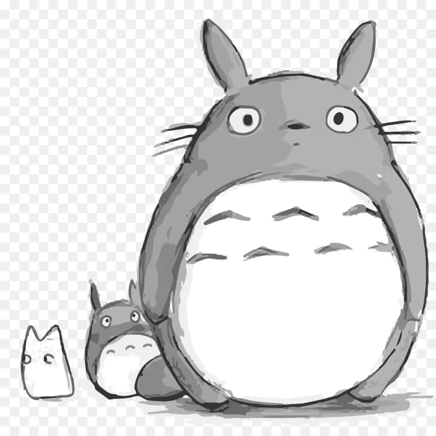 Studio Ghibli，Keluarga Totoro PNG