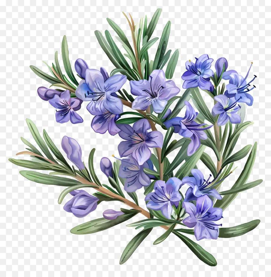 Bunga Rosemary，Rosemary PNG