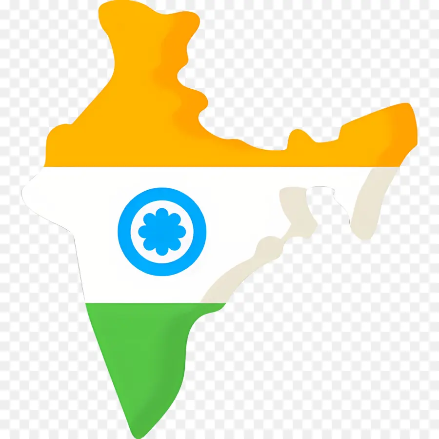 India Peta，Bendera India PNG
