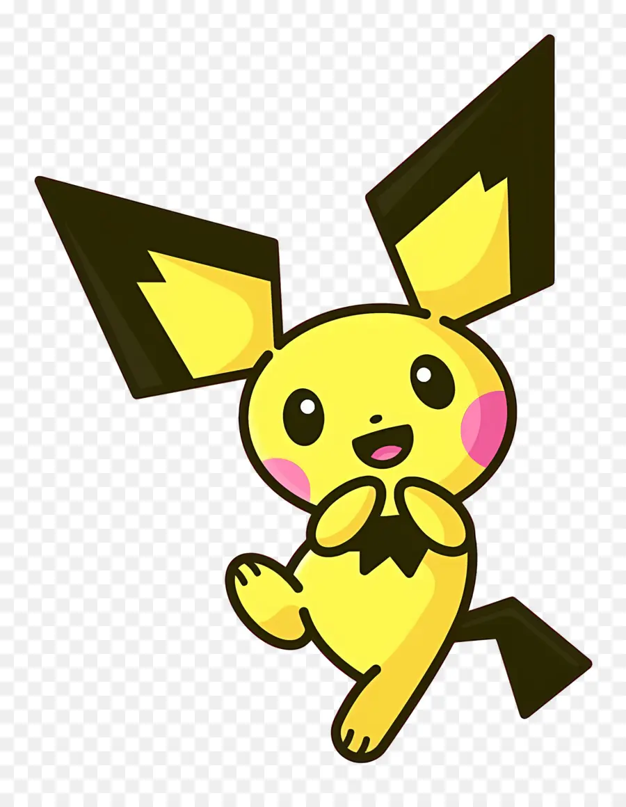 Pichu，Kuning PNG