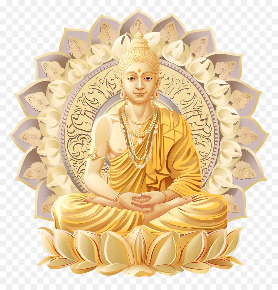 Mahavir Jayanti，Patung Budha PNG