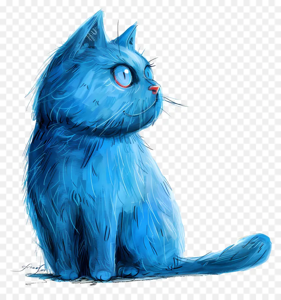 Kucing Biru，Kucing PNG