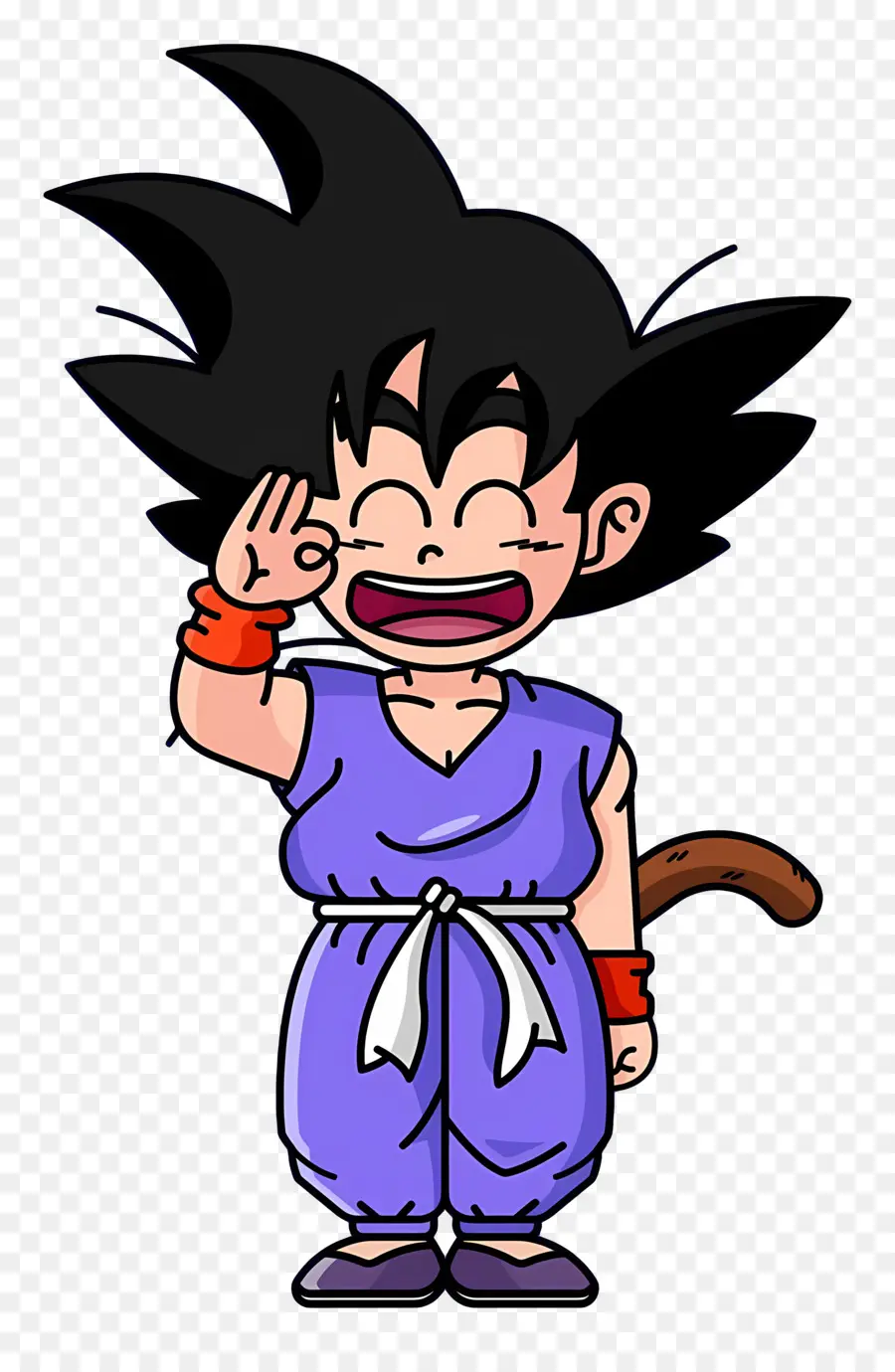Kid Goku，Karakter Anime PNG