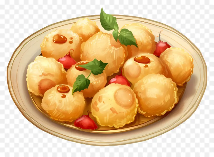 Panipuri，Pangsit Goreng PNG