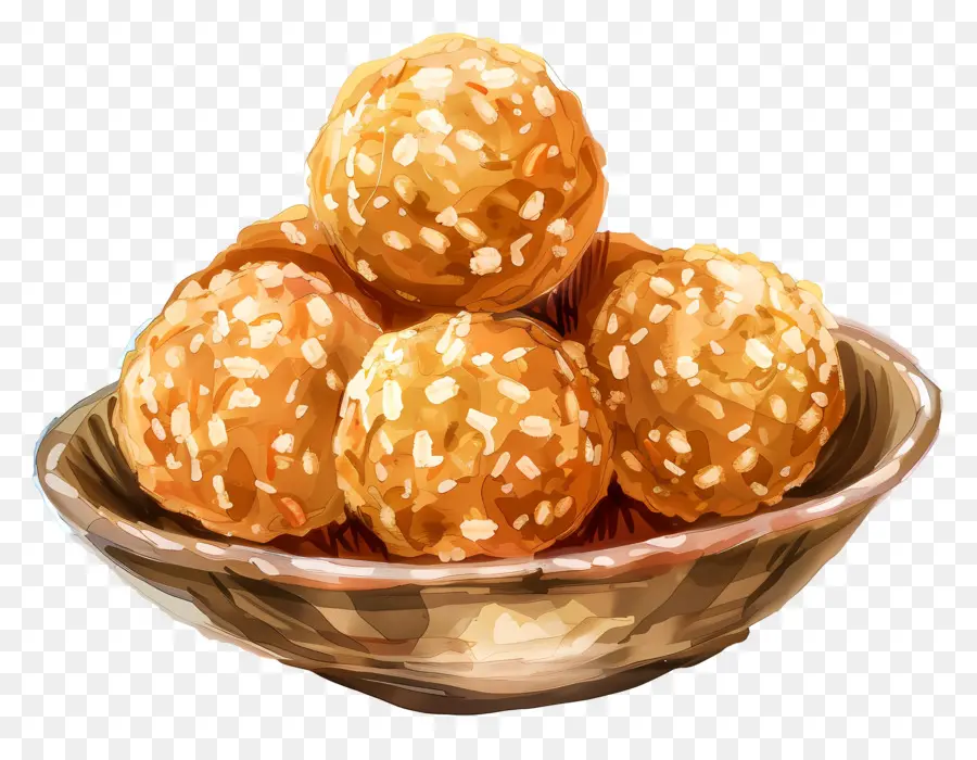 Rava Ladoo，Bola Wijen PNG