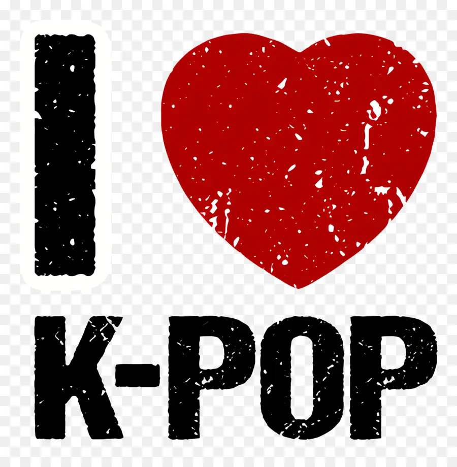 Kpop，Love Kpop Sticker PNG