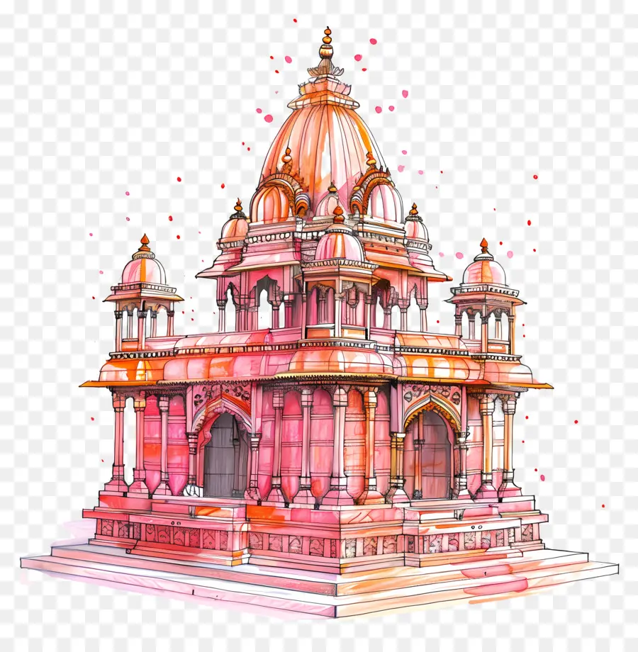 Ram Mandir，Karya Seni Digital PNG